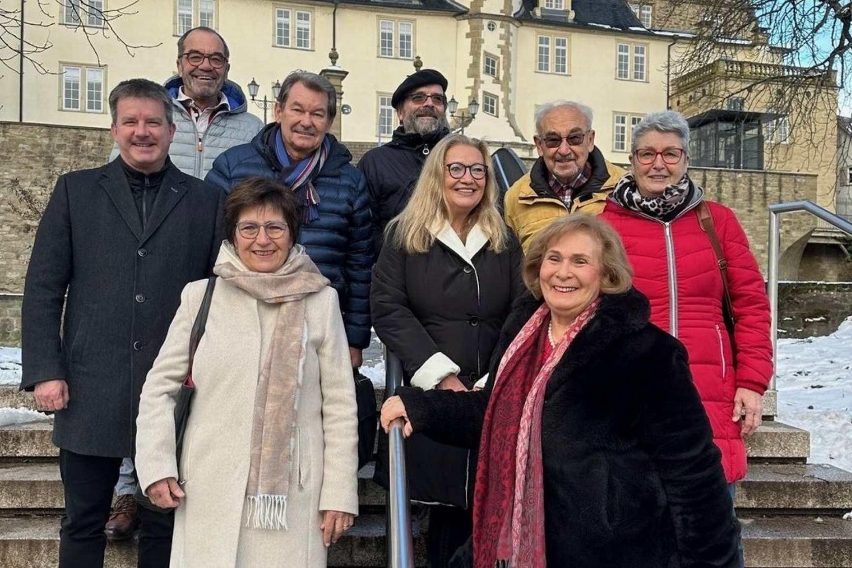 neun Mitglieder des Stadtseniorenrats