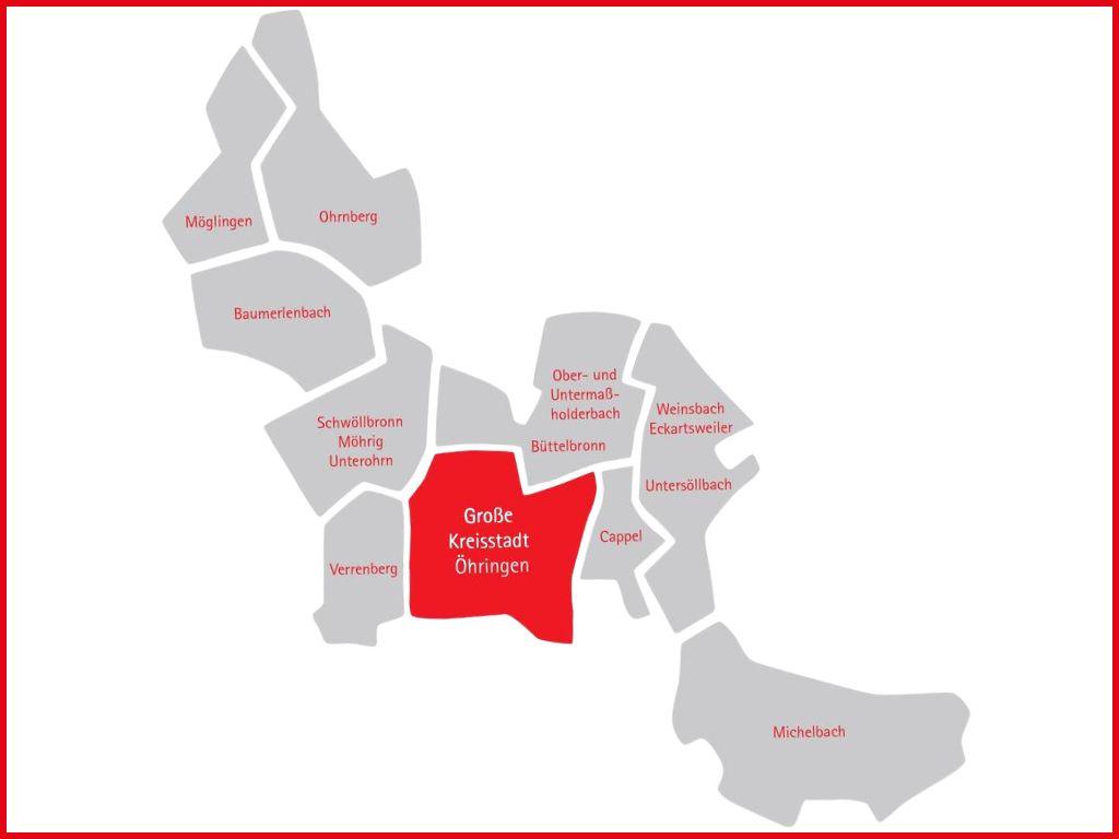 Stadtteile von Öhringen 9 Stadtteile von Öhringen